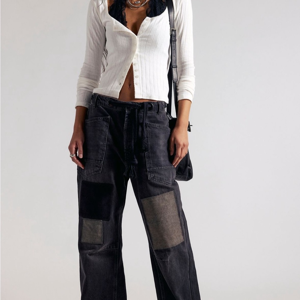 We the Free Moxie Pull on Barrel Jeans